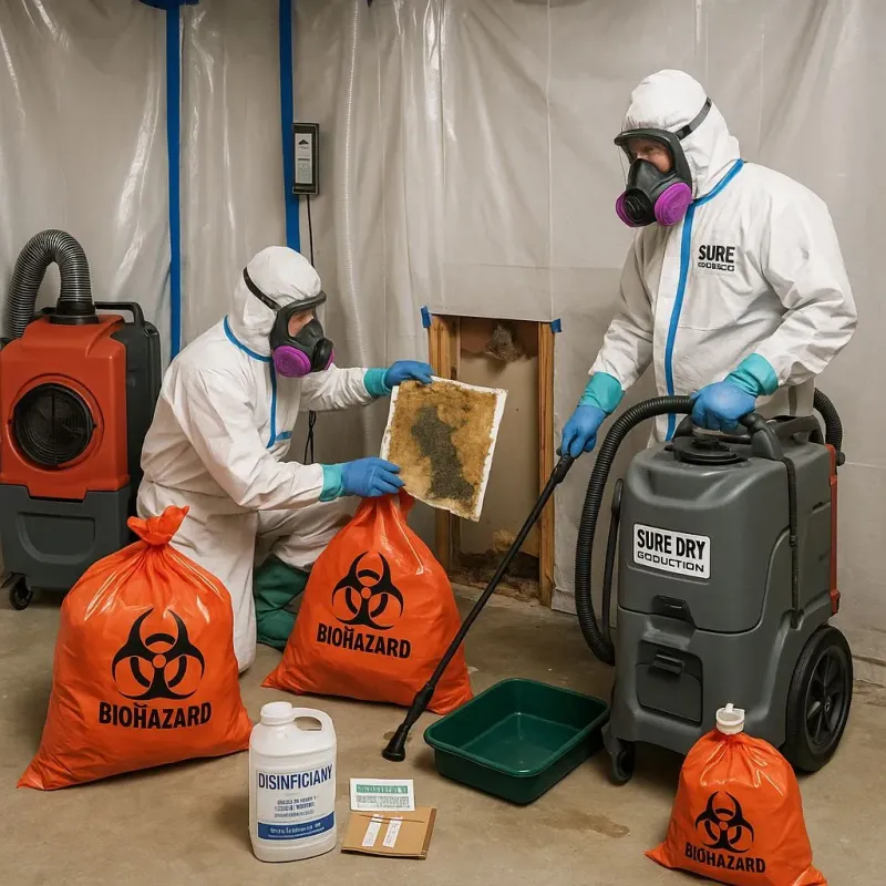 Contaminated Water Handling Protocols process in Emmetsburg, IA
